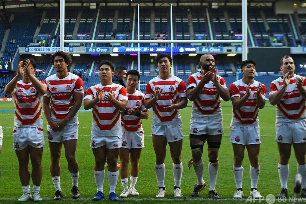 日本はスコットランドに惜敗、ホッグらに4トライ喫する 写真12枚 国際ニュース：AFPBB News