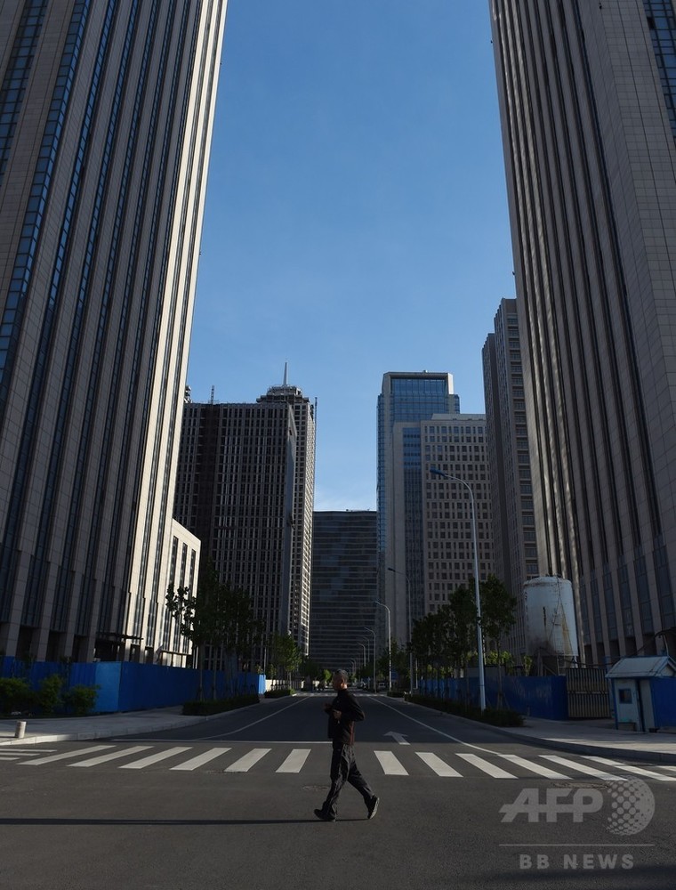 ゴーストタウン化する「中国版マンハッタン」 写真20枚 国際ニュース：AFPBB News