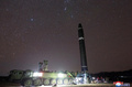 北朝鮮の朝鮮中央通信（KCNA）が公開した、大陸間弾道ミサイル（ICBM）「火星15」の画像（2017年11月29日撮影、30日公開）。(c)AFP/KCNA VIA KNS
