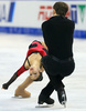 13-14フィギュアスケートグランプリGPシリーズ第2戦、スケート・カナダ（2013 Skate Canada International）、ペア・フリースケーティング（FS）。演技に臨むイタリアのステファニア・ベルトン（Stefania Berton）/オンドレイ・ホッタレク（Ondrej Hotarek）組（2013年10月26日撮影）。(c)AFP/Getty Images/Dave Sandford