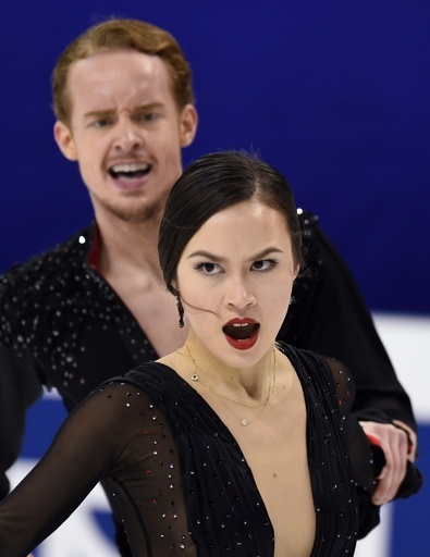 世界フィギュア開幕！アイスダンスはチョーク/ベイツ組が首位発進