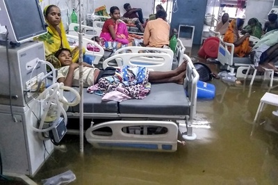 インド北部で集中豪雨、洪水で44人死亡