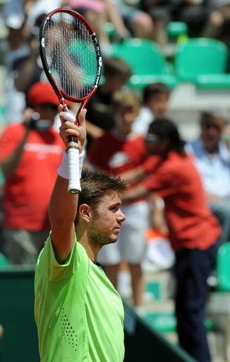 ワウリンカ ロディックの途中棄権によりイタリア国際決勝へ