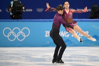 フィギュア団体戦アイスダンスFDの演技、北京五輪