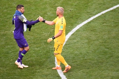 【写真特集】ロシアW杯グループC、デンマーク対オーストラリア