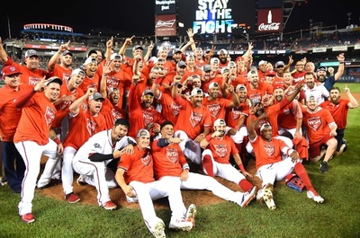 ナショナルズがブルワーズに逆転勝ち、ドジャースとの地区Sへ