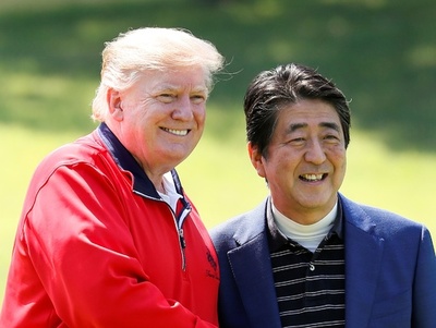 トランプ氏、アジアに多くの「友人」 安倍首相の対応は「手本」と専門家