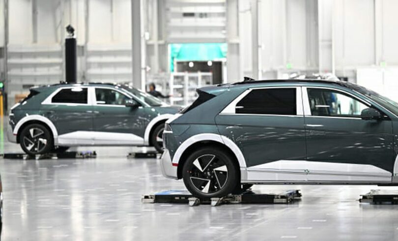 現代自動車グループがマンションの駐車場で進める駐車ロボットの実証事業＝現代自動車グループ提供(c)KOREA WAVE