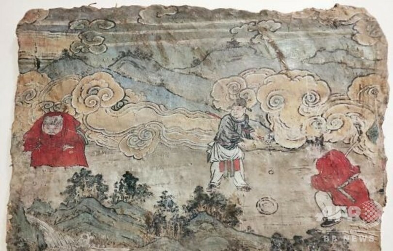 600年前にゴルフ 元時代の壁画を展示 山西省 写真5枚 国際ニュース Afpbb News