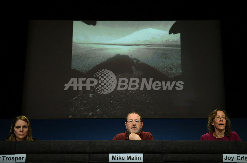 キュリオシティーが撮影した火星の映像、NASA