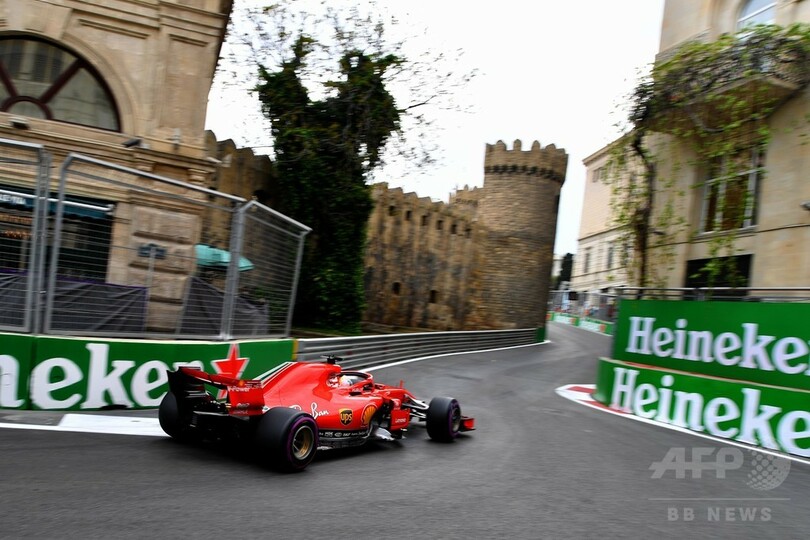 ベッテルが3戦連続PP、ハミルトンは2番手 アゼルバイジャンGP