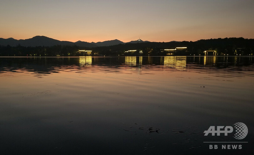 西湖の夜景 浙江省・杭州
