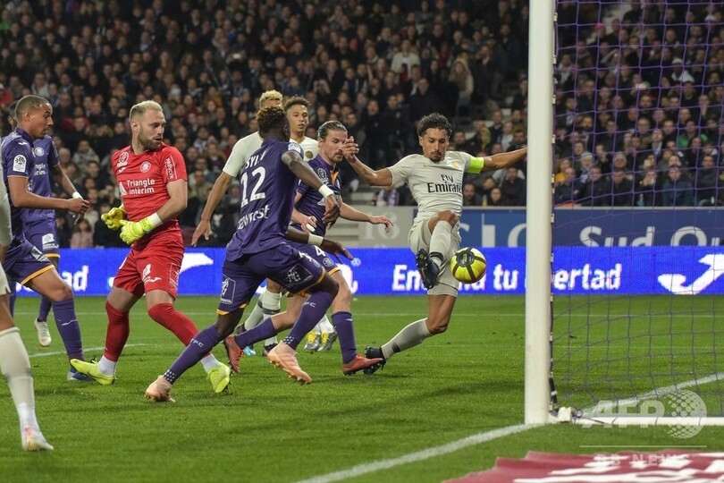 PSGが敵地でトゥールーズ下す、絶好調のエムバペが決勝点