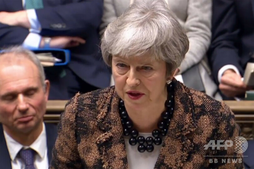 英首相、EUとの再協議約束 離脱案の維持努める