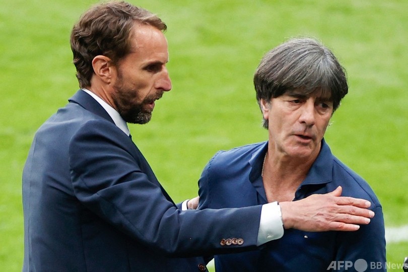 イングランド8強入り、因縁のドイツを下す 欧州選手権