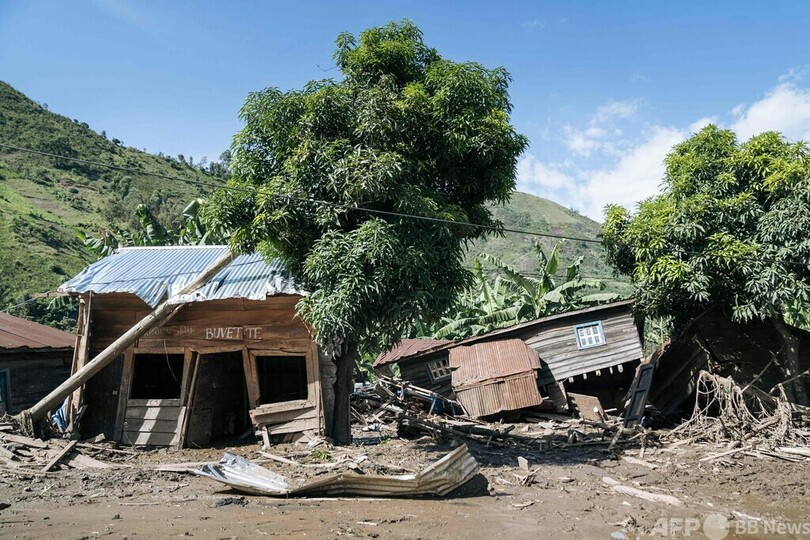 コンゴで大規模土石流、394人犠牲に