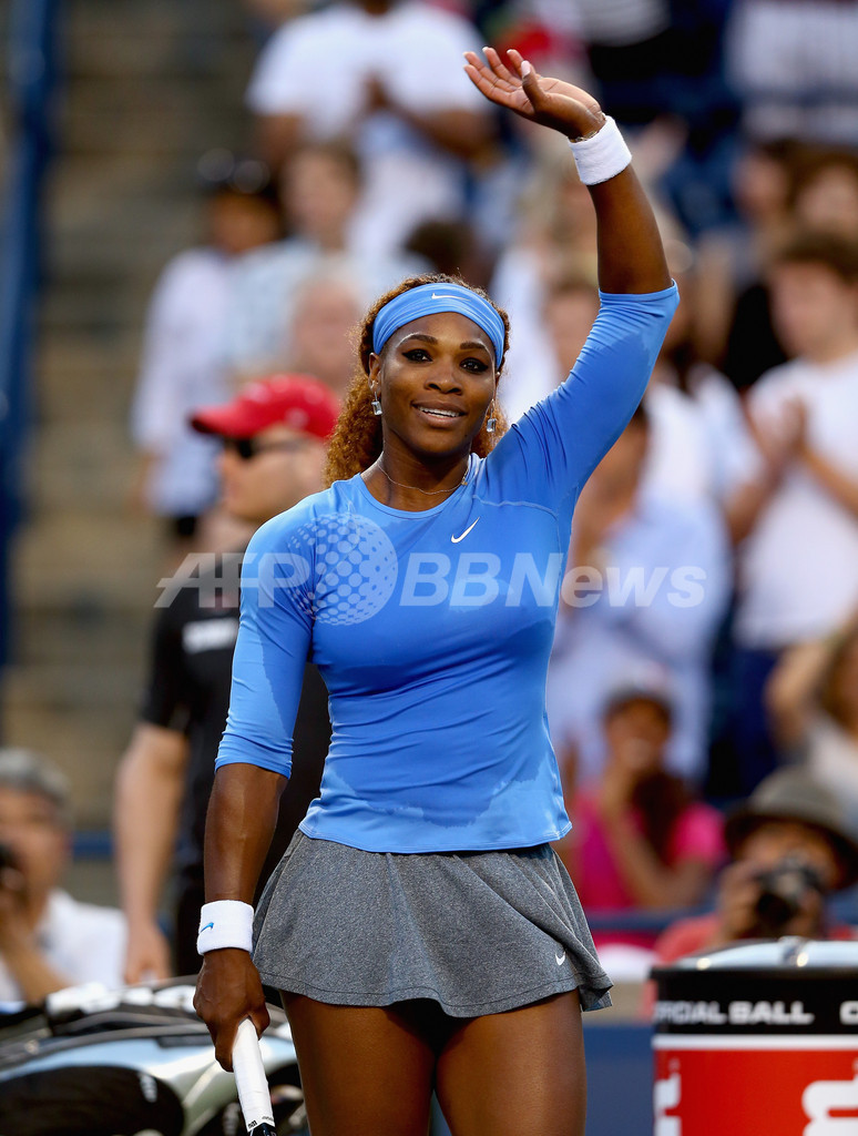 セレーナが世界42位に圧勝で4強へ、ロジャーズ・カップ