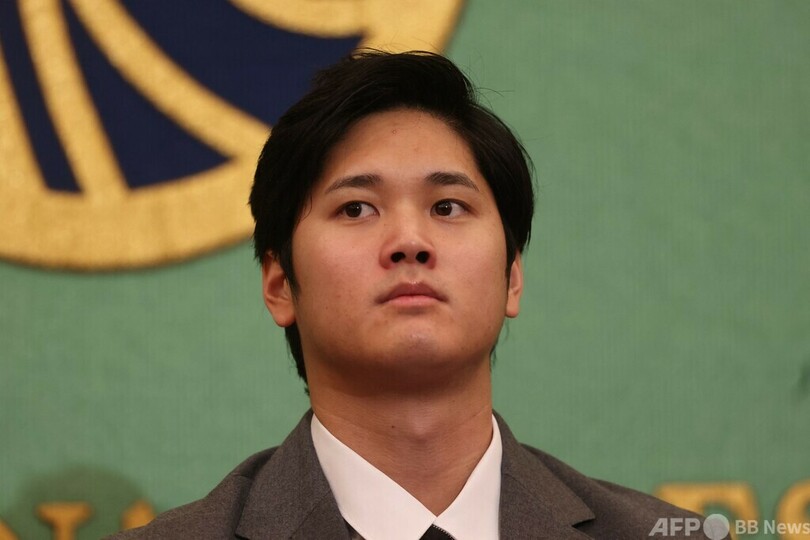 大谷、ルース氏との比較は「光栄」 飛躍のシーズン終え会見