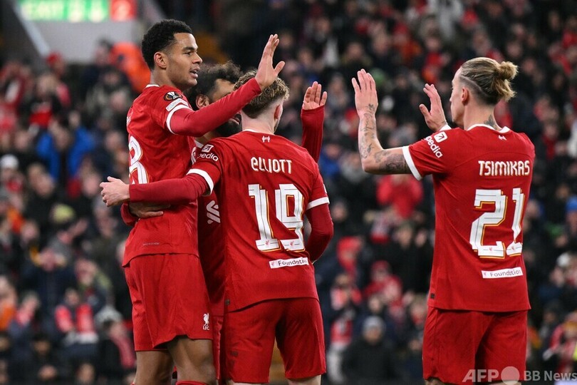 リバプール快勝でEL16強 ブライトンもグループ突破