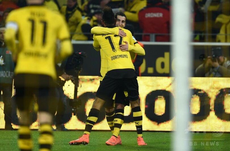 ドルトムントが逆転勝利、好調オーバメヤンがまたしてもゴール