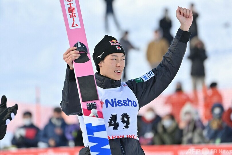 小林陵侑が今季2勝目 札幌で3日連続の表彰台 ジャンプW杯