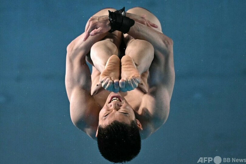 17歳玉井陸斗が男子高飛び込みで銀メダル  パリ五輪