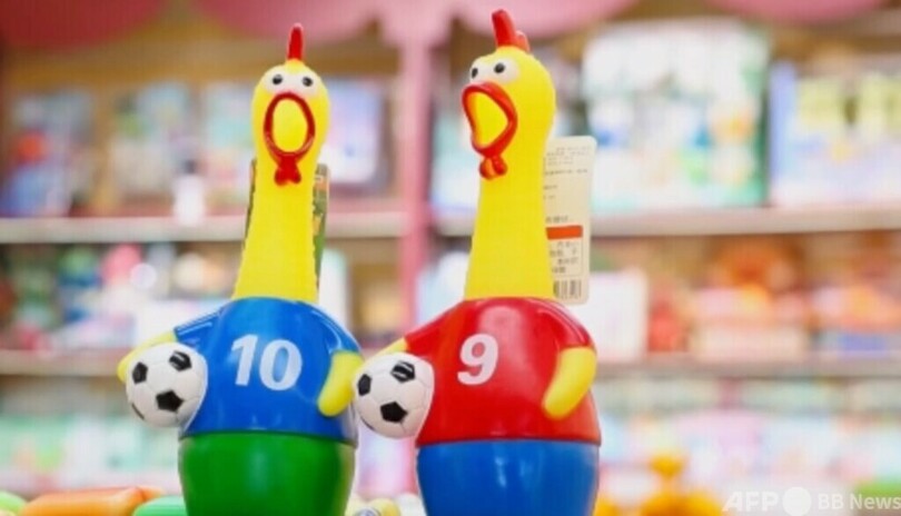 中国義烏産の応援グッズ「絶叫鶏」のアップグレードモデル 海外で爆売れ