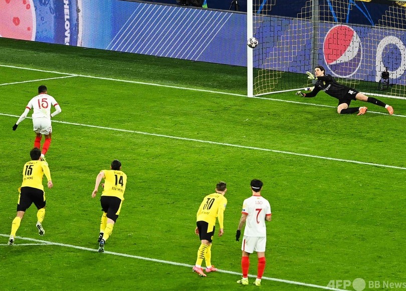 ハーランドまたも2得点 ドルトがセビージャ下し欧州CL8強