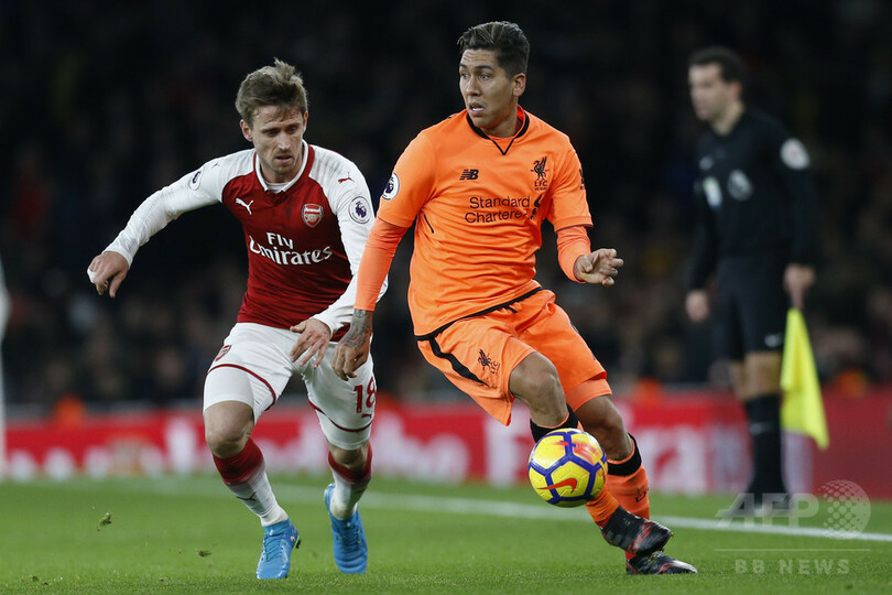 アーセナルとリバプール、計6得点の打ち合いの末にドロー