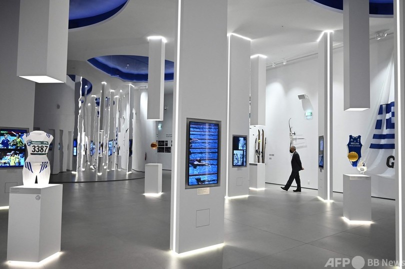 ギリシャ・アテネに新しい五輪博物館 聖火トーチやメダルも展示