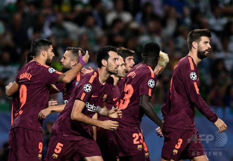 バルサはOGでスポルティングに辛勝、欧州CL