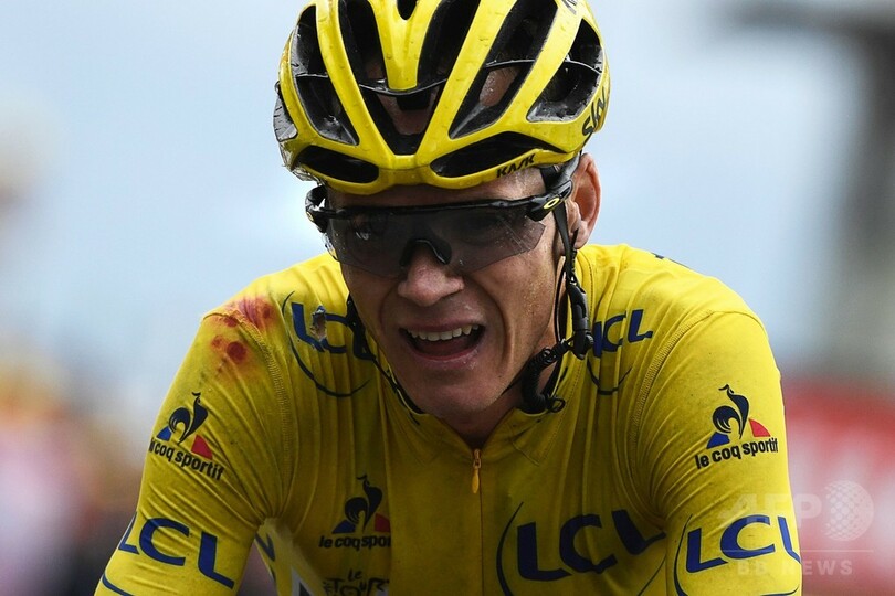 総合首位フルーム、落車するもリード広げる ツール・ド・フランス