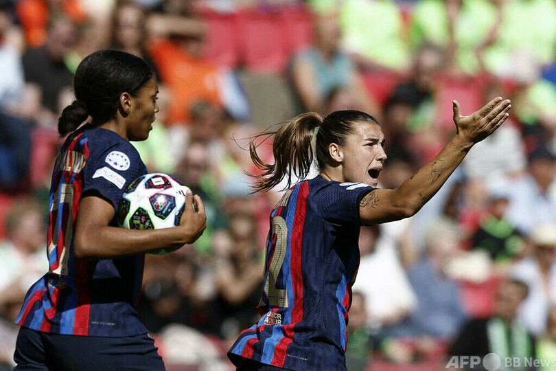バルセロナが女子欧州CL制覇 2点差ひっくり返し逆転優勝