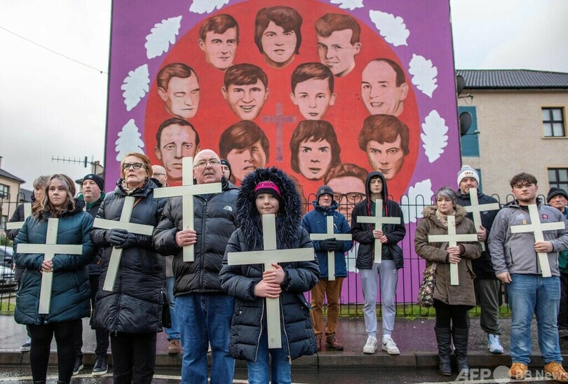 「血の日曜日事件」から50年 正義求める遺族 北アイルランド