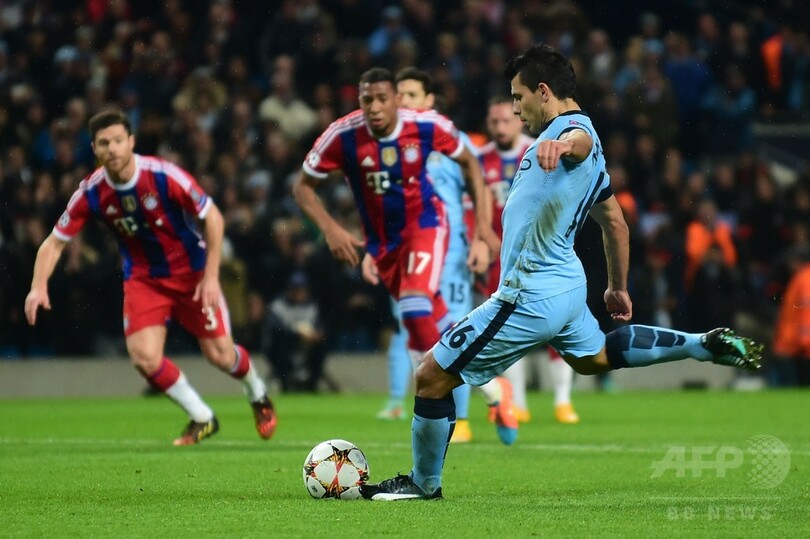 アグエロがバイエルン相手にハットトリック！シティが劇的勝利