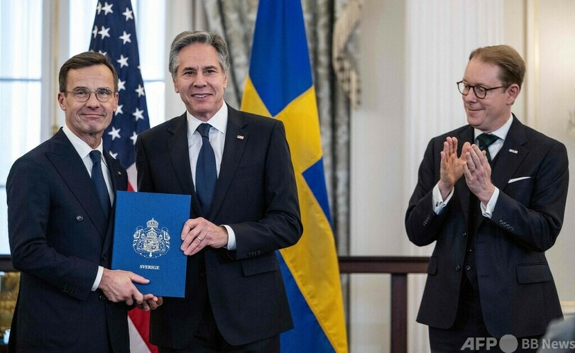 スウェーデン、NATO加盟 200年の中立政策に終止符