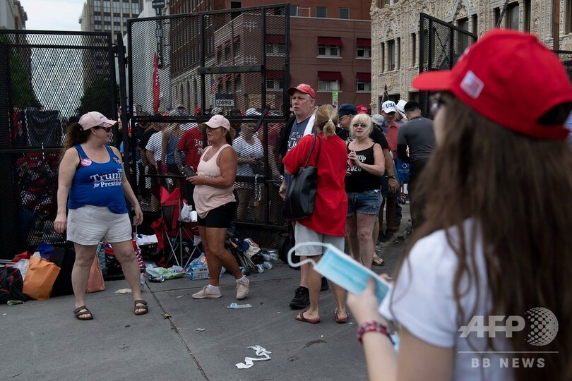 トランプ氏集会、スタッフ6人がコロナ陽性