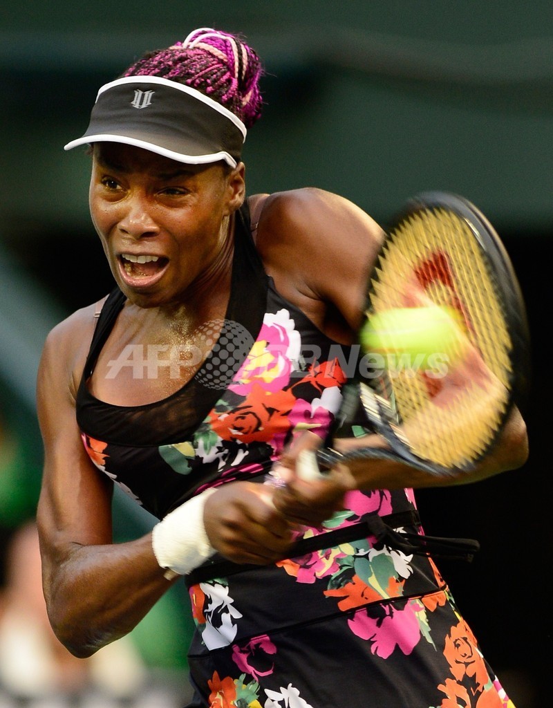 ヴィーナスが初戦突破、2回戦でアザレンカと対戦 パンパシフィックオープン