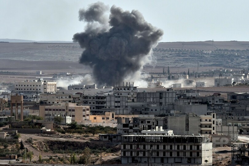 イスラム国、コバニの3分の1を掌握 トルコは単独での地上作戦を否定