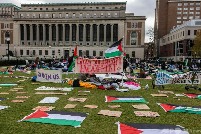 バイデン氏、大学での反ユダヤ主義的言動を非難