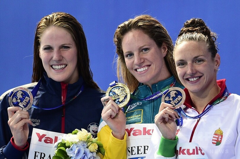 シーボーンが200mでも優勝、豪男女が背泳ぎ2冠達成 第16回世界水泳