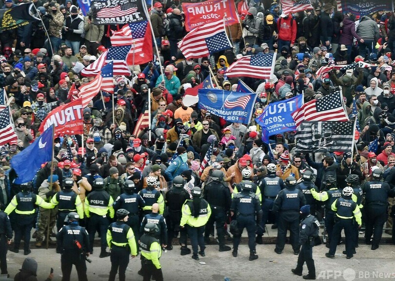 米議会襲撃から1年 バイデン氏、トランプ氏非難へ