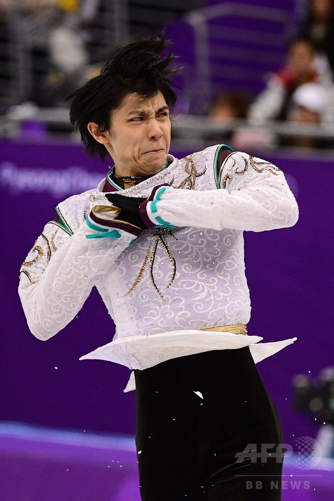 フィギュア男子で連覇を果たした羽生結弦、平昌五輪