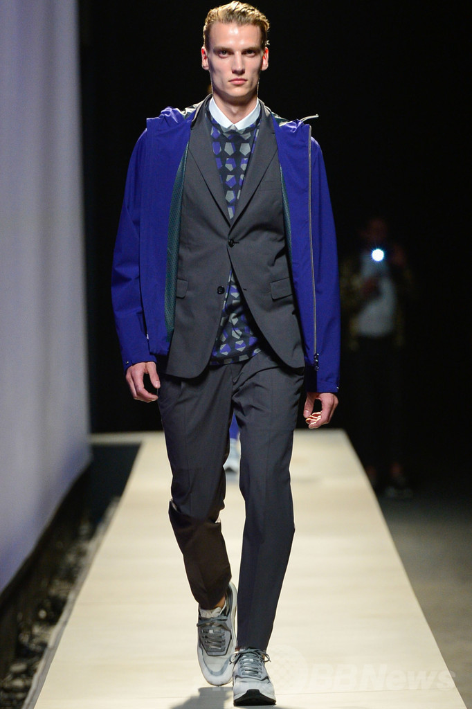 新生｢ジー ゼニア」15年春夏メンズ、ピッティ・イマジネ・ウォモでお披露目