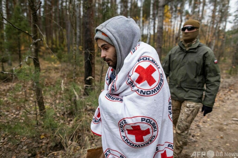 「家に帰りたい」 ベラルーシ・ポーランド国境で立ち往生 レバノン移民