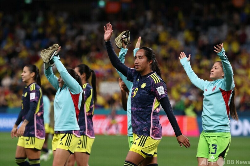 コロンビアが独撃破、NZは涙の敗退 サッカー女子W杯