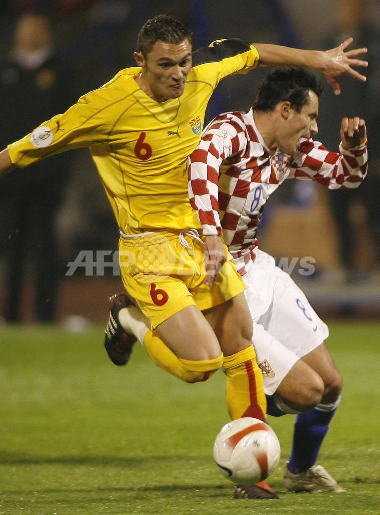 ＜サッカー 欧州選手権2008・予選＞クロアチア マケドニアを降し4連勝 - クロアチア
