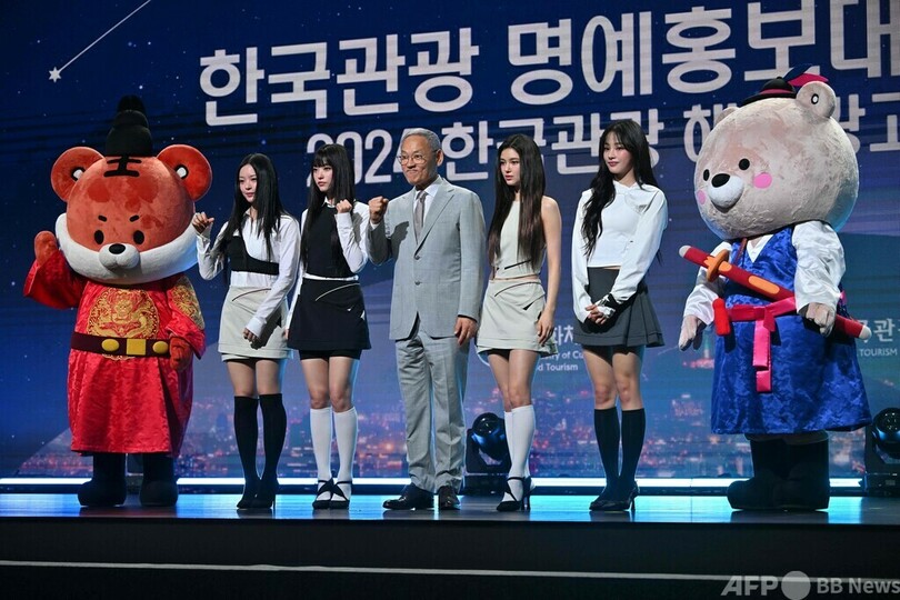 NewJeans、韓国の観光名誉広報大使に