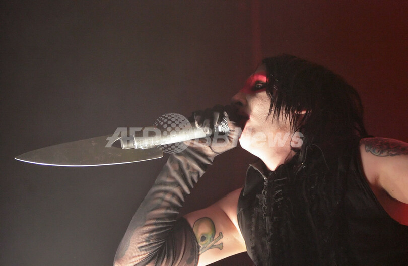 マリリン・マンソン　マドリードでコンサート開催