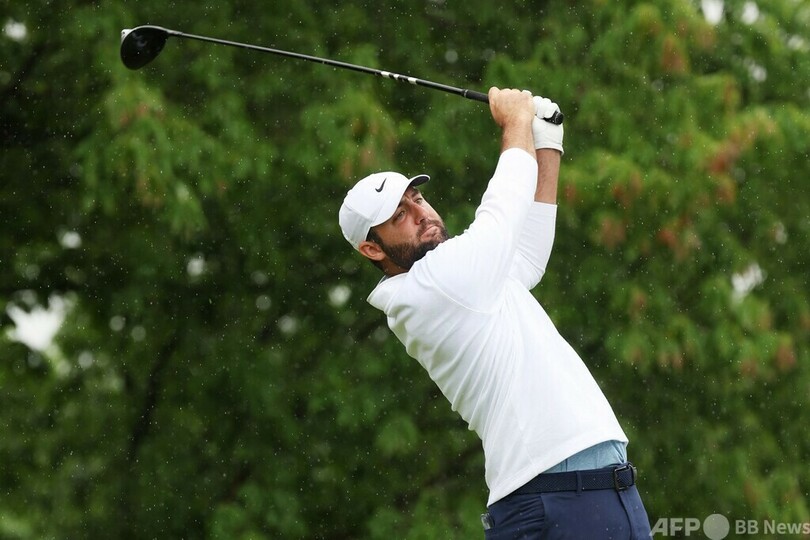 世界1位シェフラーを一時拘束 全米プロ会場外で警察とトラブル